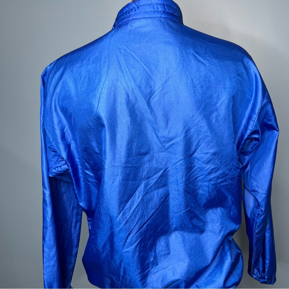 Vtg 90's Columbia Color Block Pullover Windbreaker Jacket Men's Size Medium Blue - Picture 10 of 10